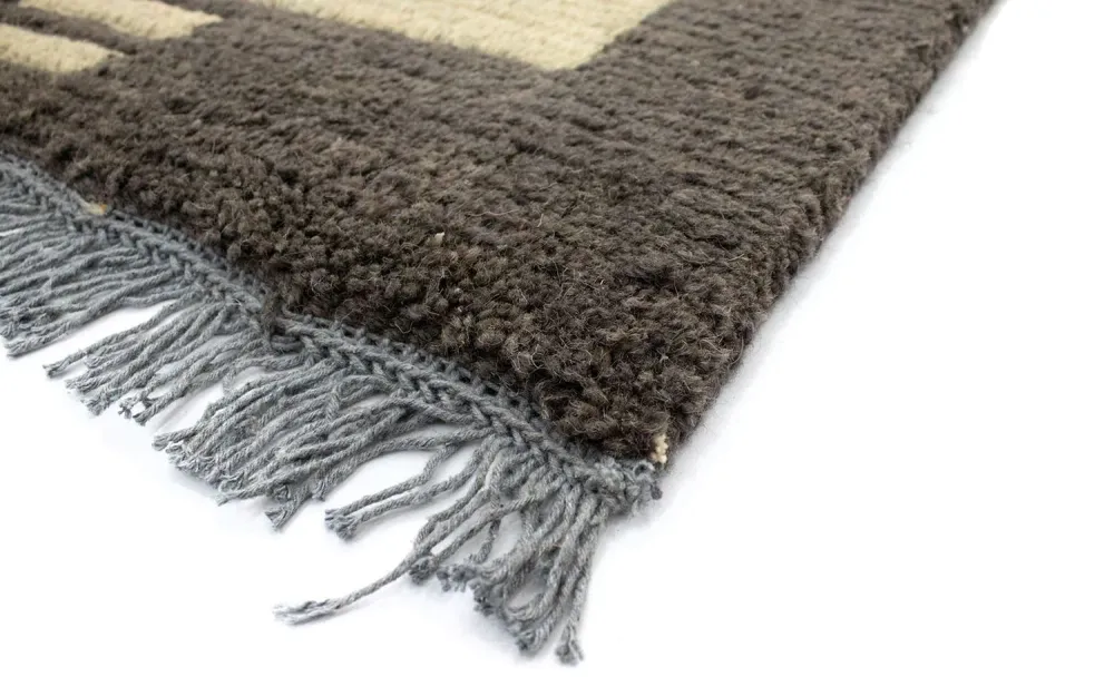 Nepal teppe - 140 x 70 cm - beige