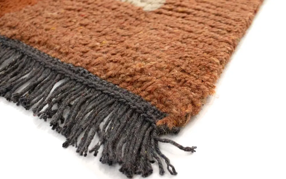 Nepal teppe - 140 x 70 cm - beige