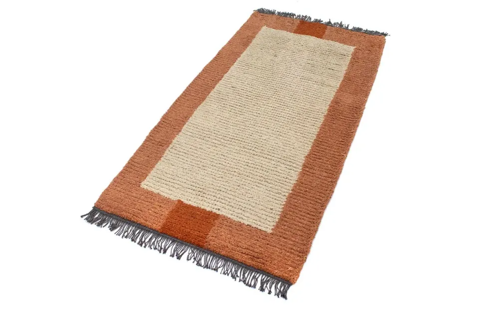 Nepal teppe - 140 x 70 cm - beige