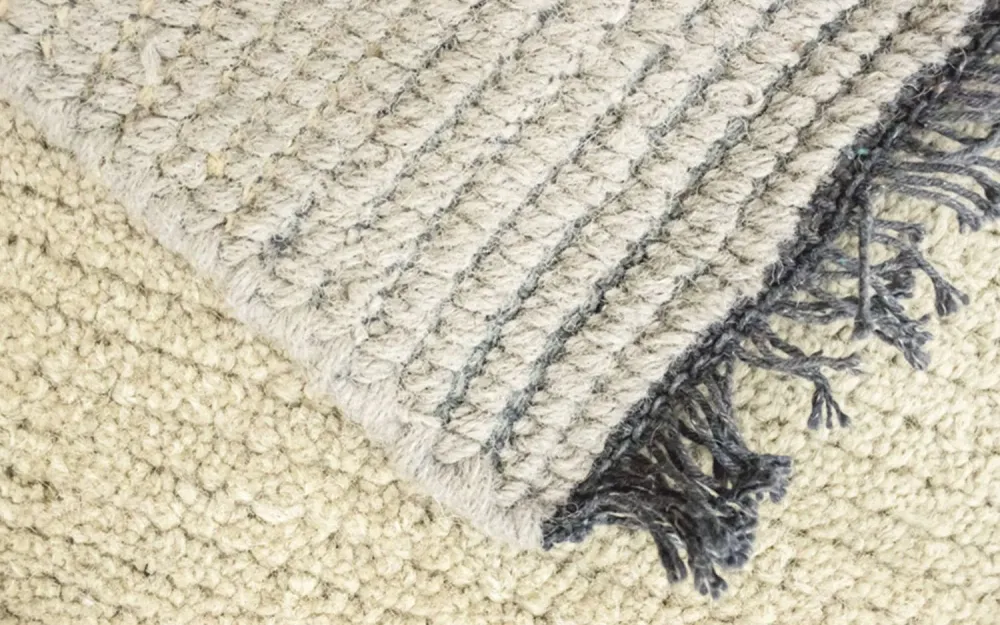 Nepal teppe - 140 x 70 cm - beige