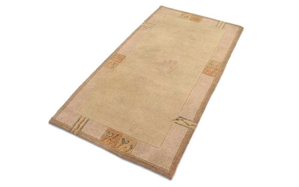 Nepal teppe - 140 x 70 cm - beige