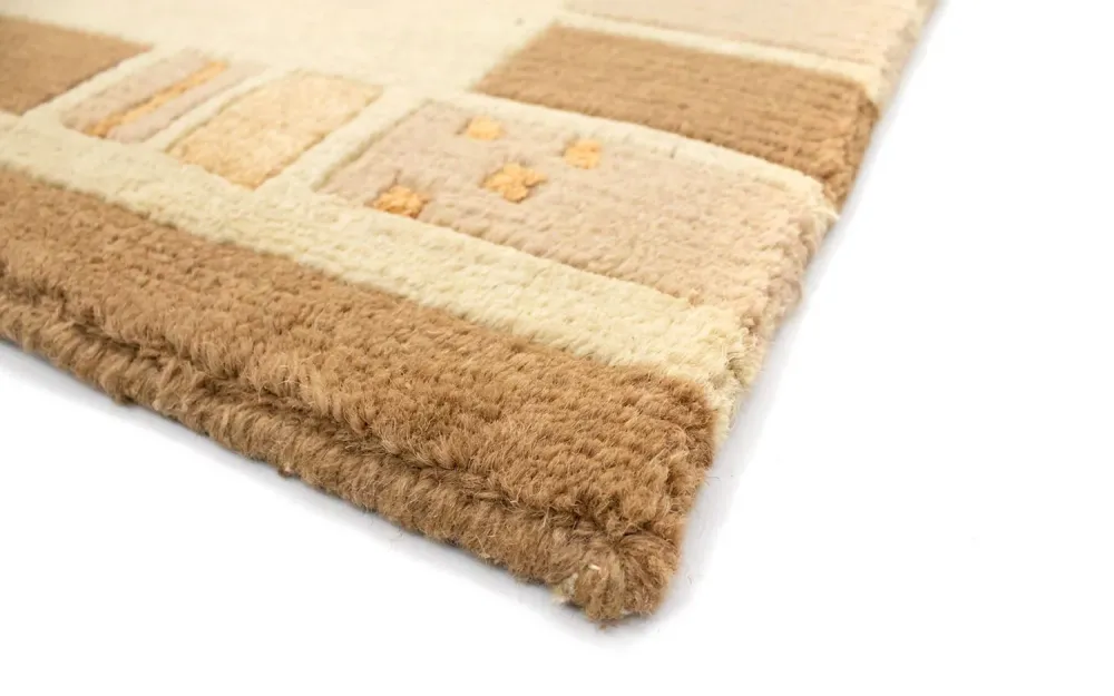 Nepal teppe - 140 x 70 cm - beige