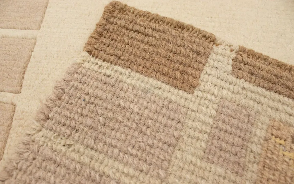 Nepal teppe - 140 x 70 cm - beige