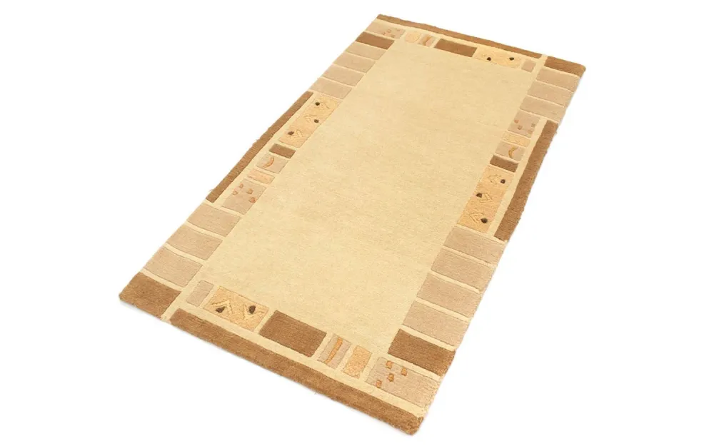 Nepal teppe - 140 x 70 cm - beige