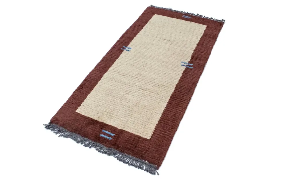 Nepal teppe - 140 x 70 cm - beige