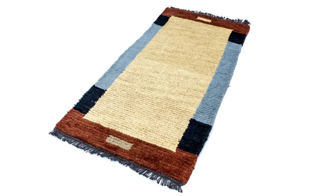 Nepal teppe - 140 x 70 cm - beige