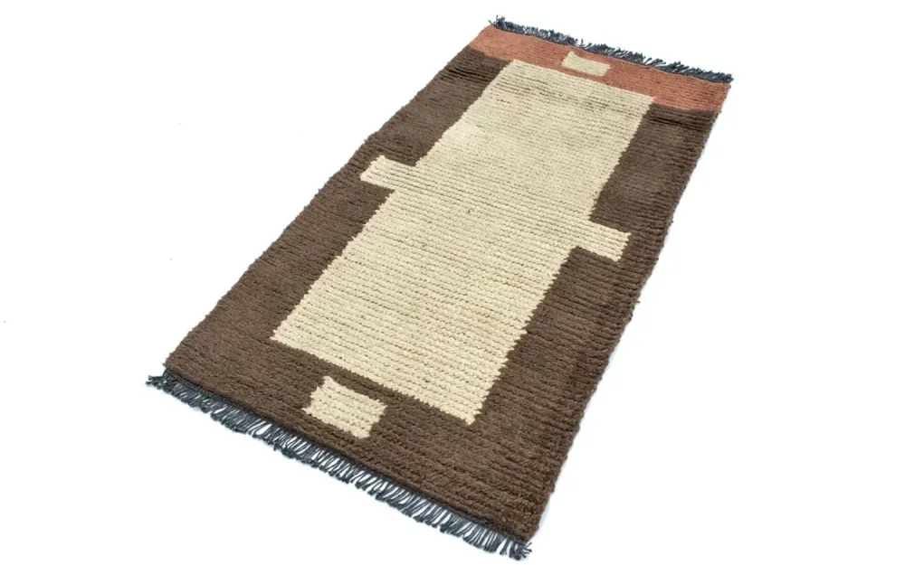 Nepal teppe - 140 x 70 cm - beige