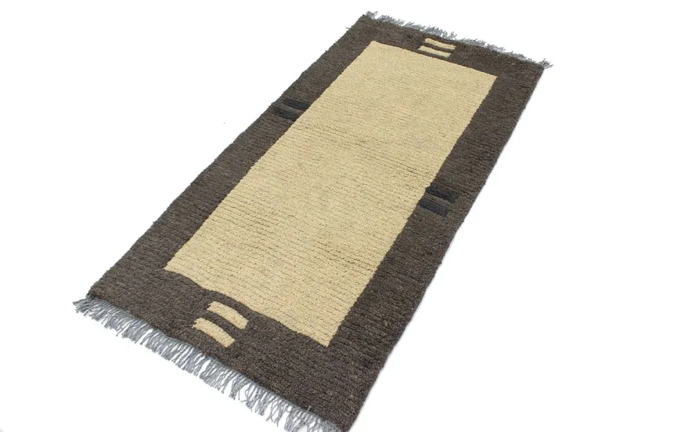 Nepal teppe - 140 x 70 cm - beige