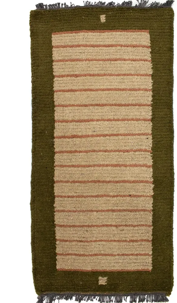 Nepal teppe - 140 x 70 cm - beige