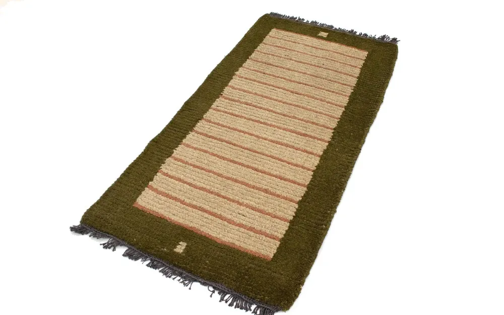 Nepal teppe - 140 x 70 cm - beige