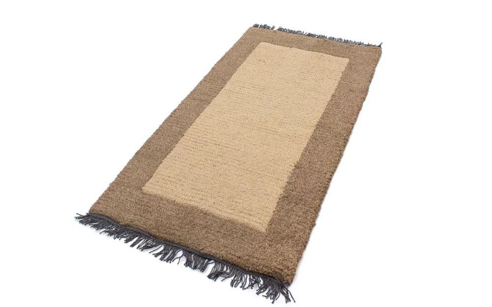 Nepal teppe - 140 x 70 cm - beige