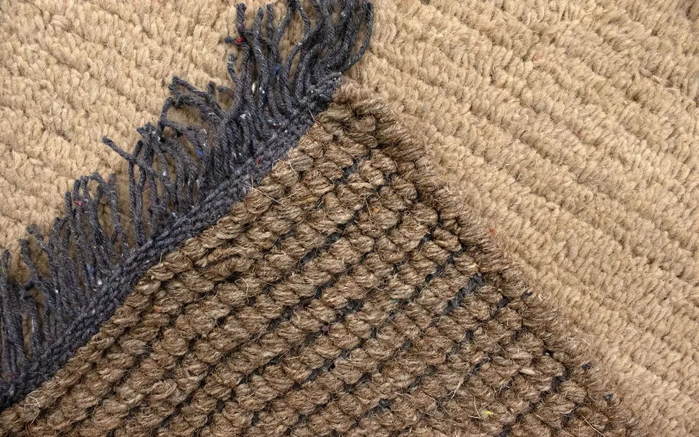 Nepal teppe - 140 x 70 cm - beige