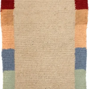 Nepal teppe - 140 x 70 cm - beige