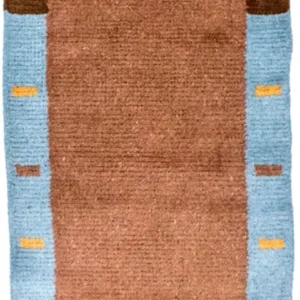 Nepal teppe - 140 x 70 cm - brun