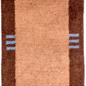 Nepal teppe - 140 x 70 cm - brun