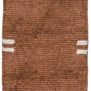Nepal teppe - 140 x 70 cm - brun