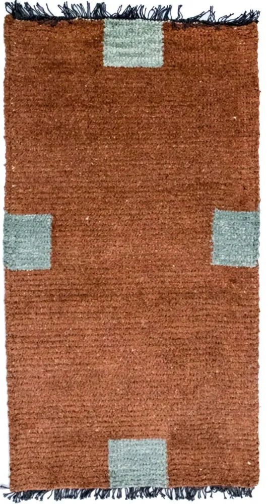 Nepal teppe - 140 x 70 cm - brun