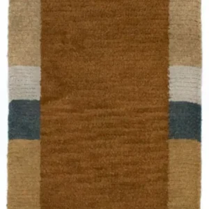 Nepal teppe - 140 x 70 cm - brun