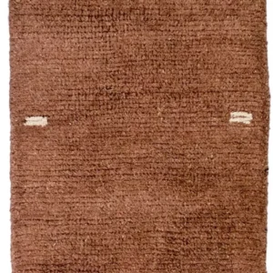 Nepal teppe - 140 x 70 cm - brun