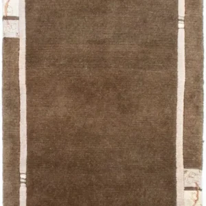 Nepal teppe - 140 x 70 cm - brun