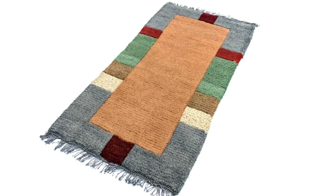Nepal teppe - 140 x 70 cm - flerfarget