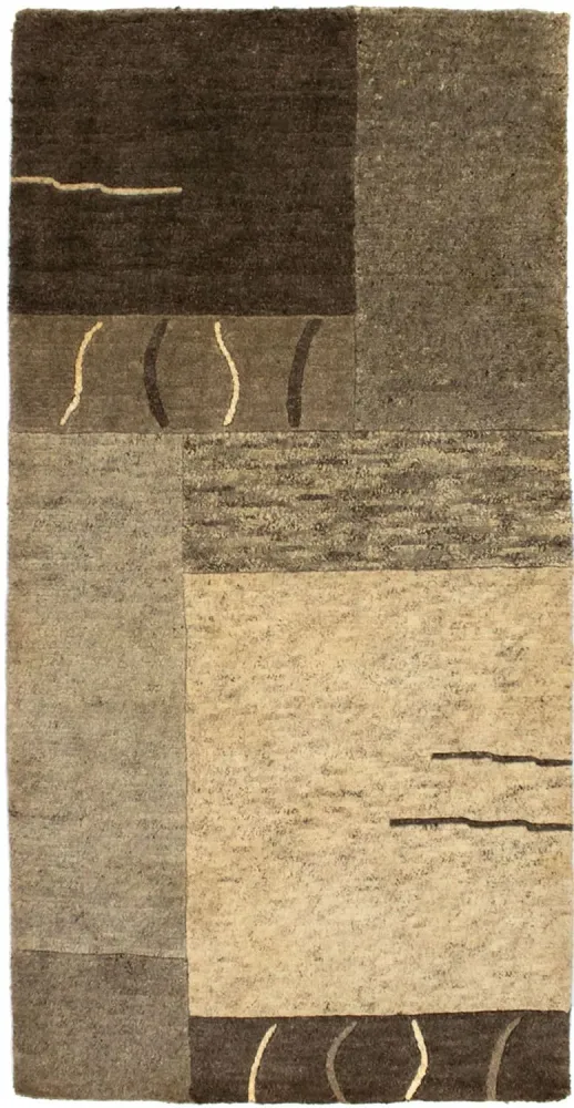 Nepal teppe - 140 x 70 cm - flerfarget