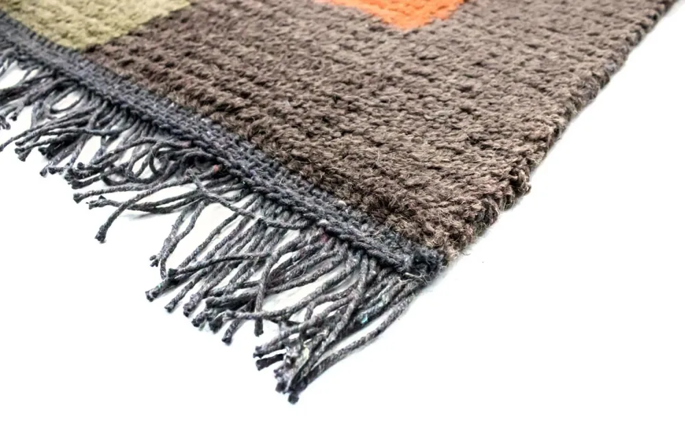 Nepal teppe - 140 x 70 cm - flerfarget
