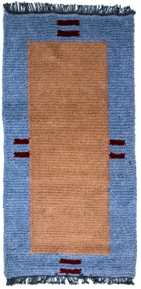 Nepal teppe - 140 x 70 cm - flerfarget