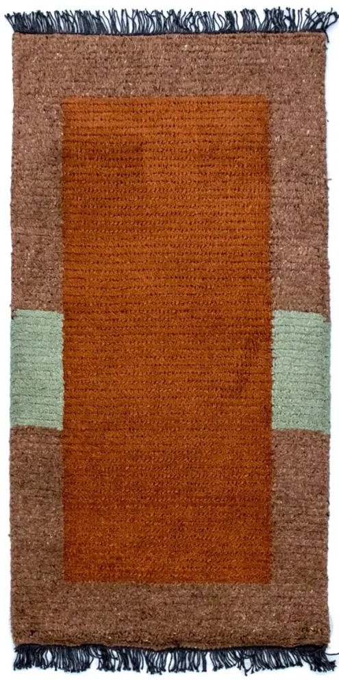 Nepal teppe - 140 x 70 cm - flerfarget