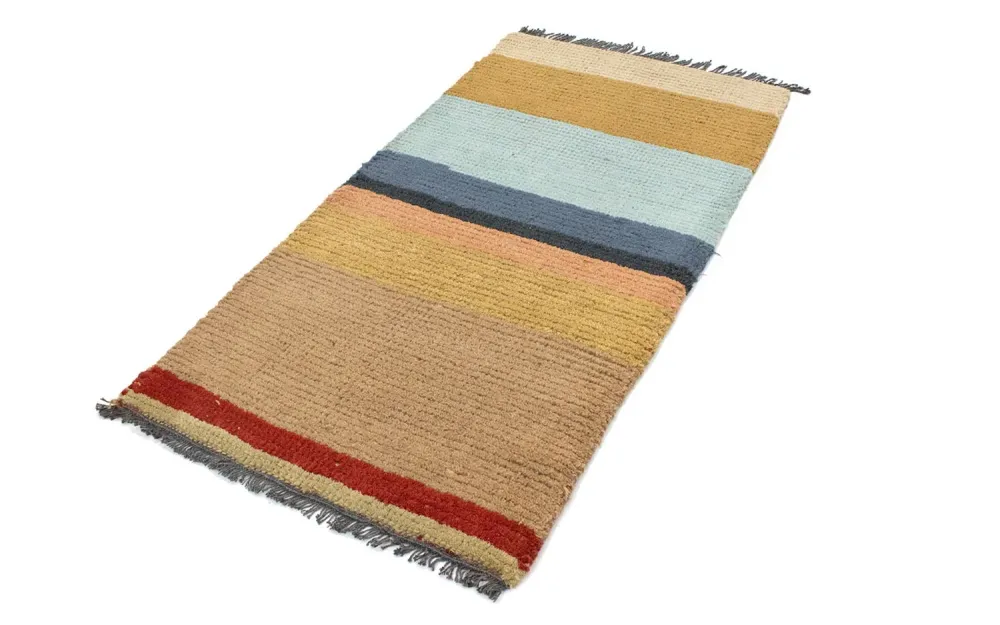 Nepal teppe - 140 x 70 cm - flerfarget