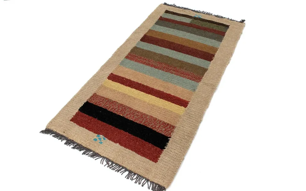 Nepal teppe - 140 x 70 cm - flerfarget