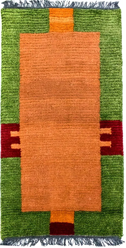 Nepal teppe - 140 x 70 cm - flerfarget