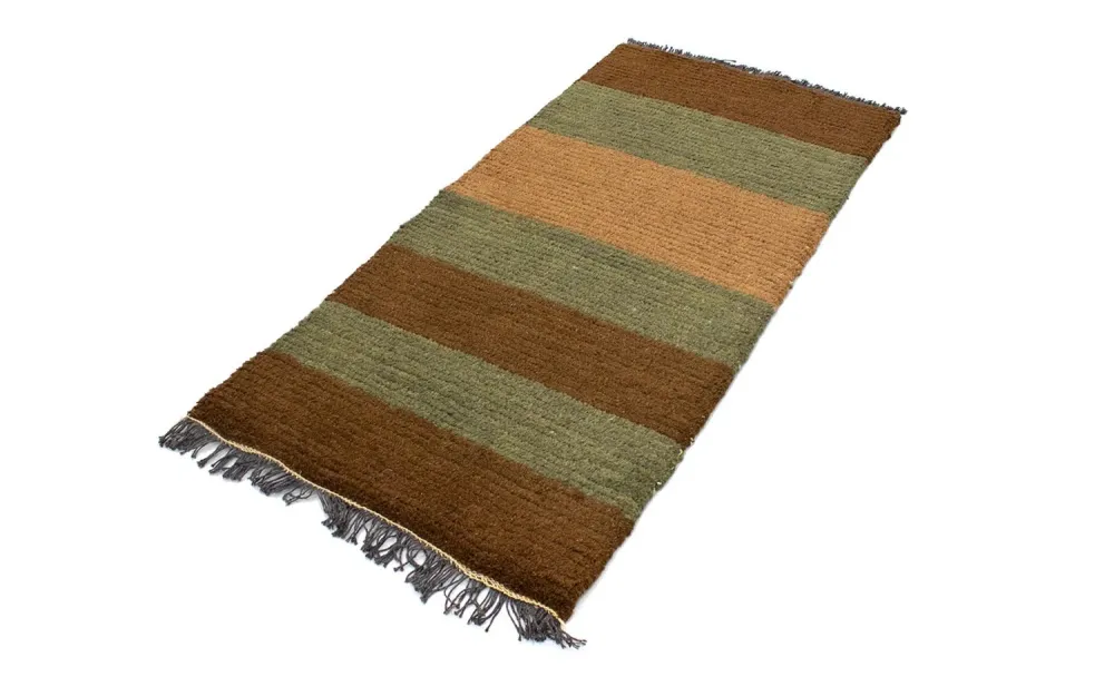 Nepal teppe - 140 x 70 cm - flerfarget