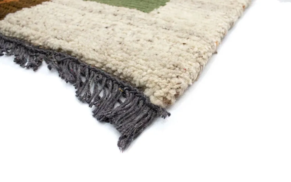 Nepal teppe - 140 x 70 cm - grønn