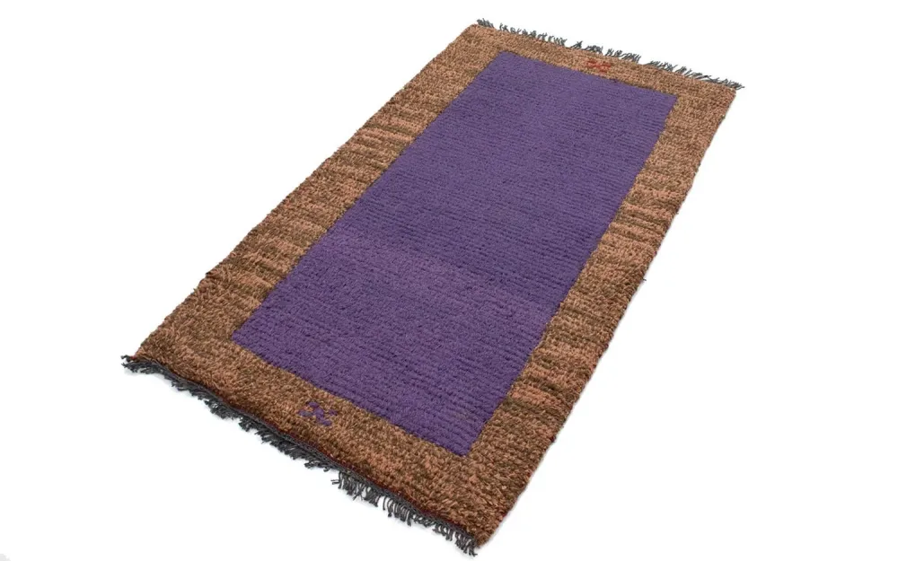 Nepal teppe - 140 x 70 cm - lilla