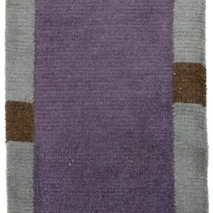 Nepal teppe - 140 x 70 cm - lilla