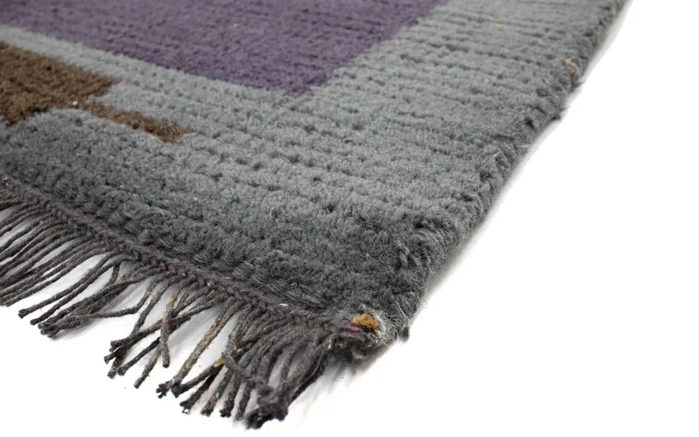 Nepal teppe - 140 x 70 cm - lilla