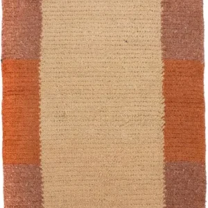 Nepal teppe - 140 x 70 cm - lysebrun
