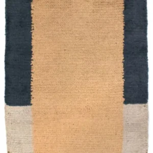 Nepal teppe - 140 x 70 cm - lysebrun