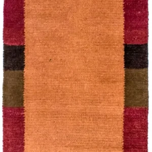 Nepal teppe - 140 x 70 cm - oransje