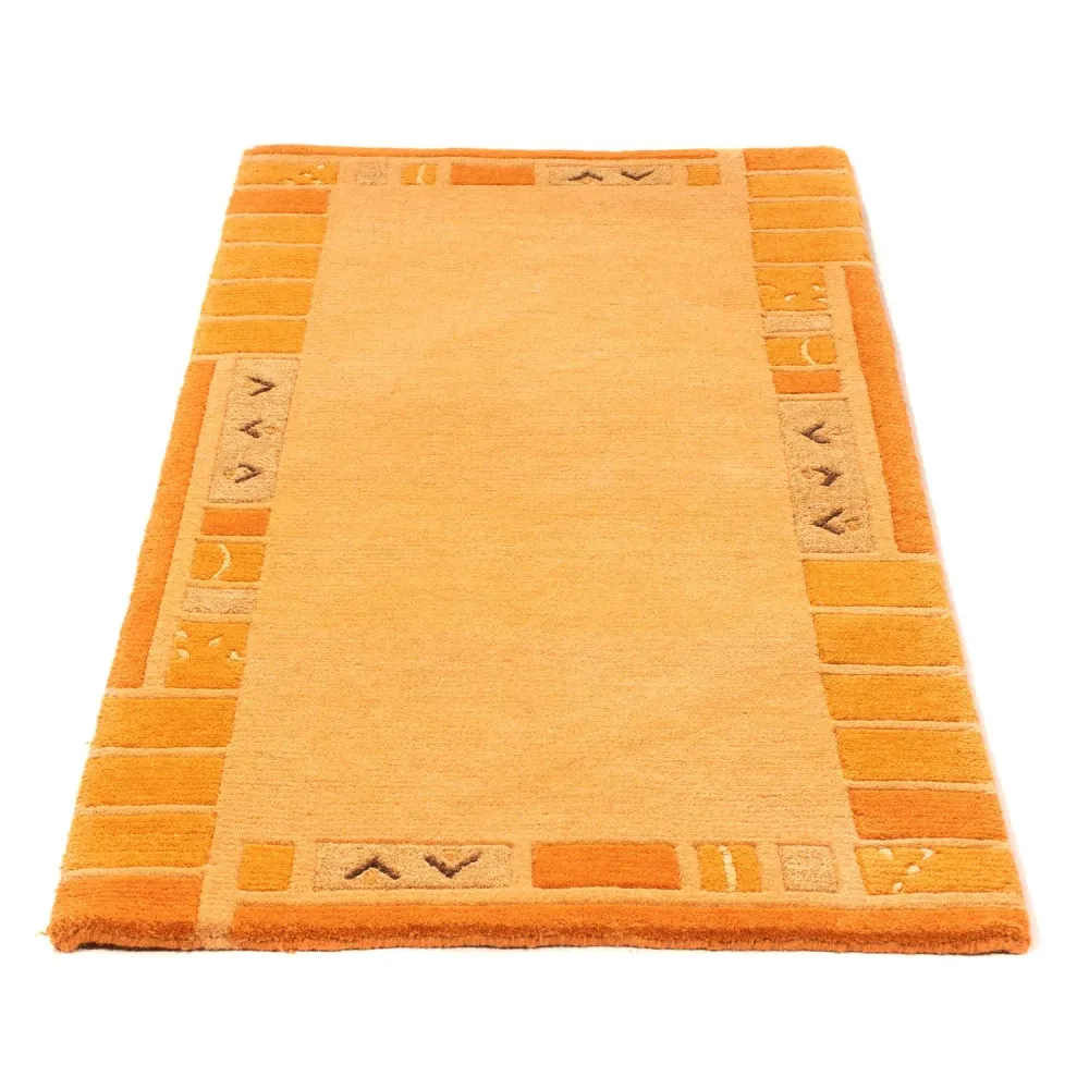 Nepal teppe - 140 x 70 cm - oransje