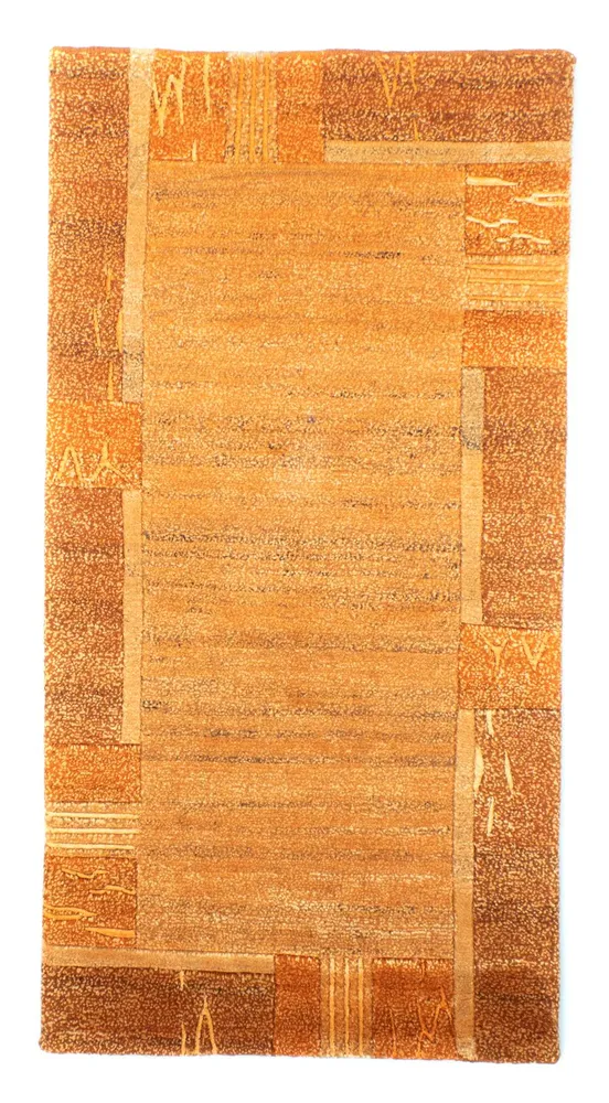 Nepal teppe - 140 x 72 cm - oransje