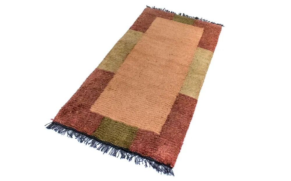 Nepal teppe - 140 x 70 cm - oransje