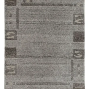 Nepal teppe - 90 x 60 cm - grå