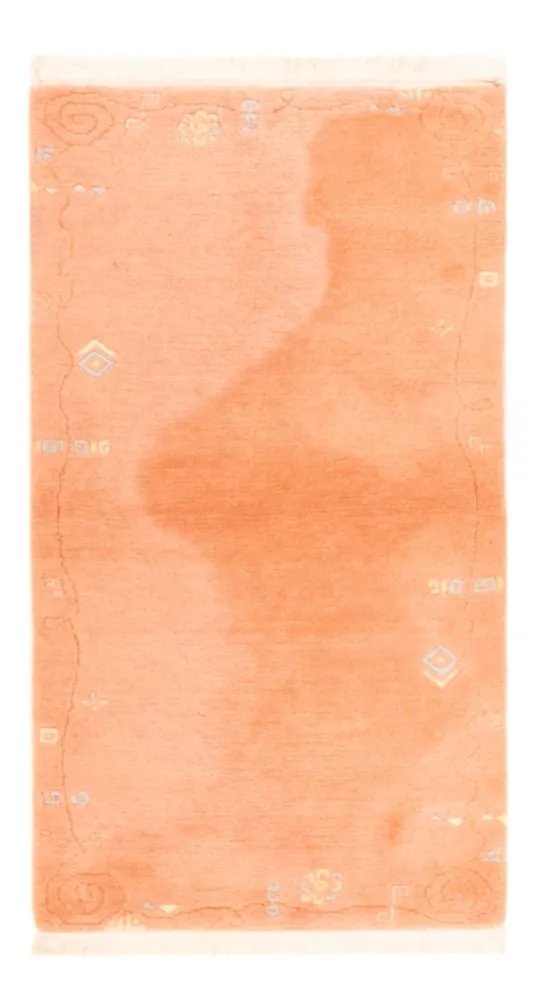 Nepal teppe - 141 x 74 cm - laks