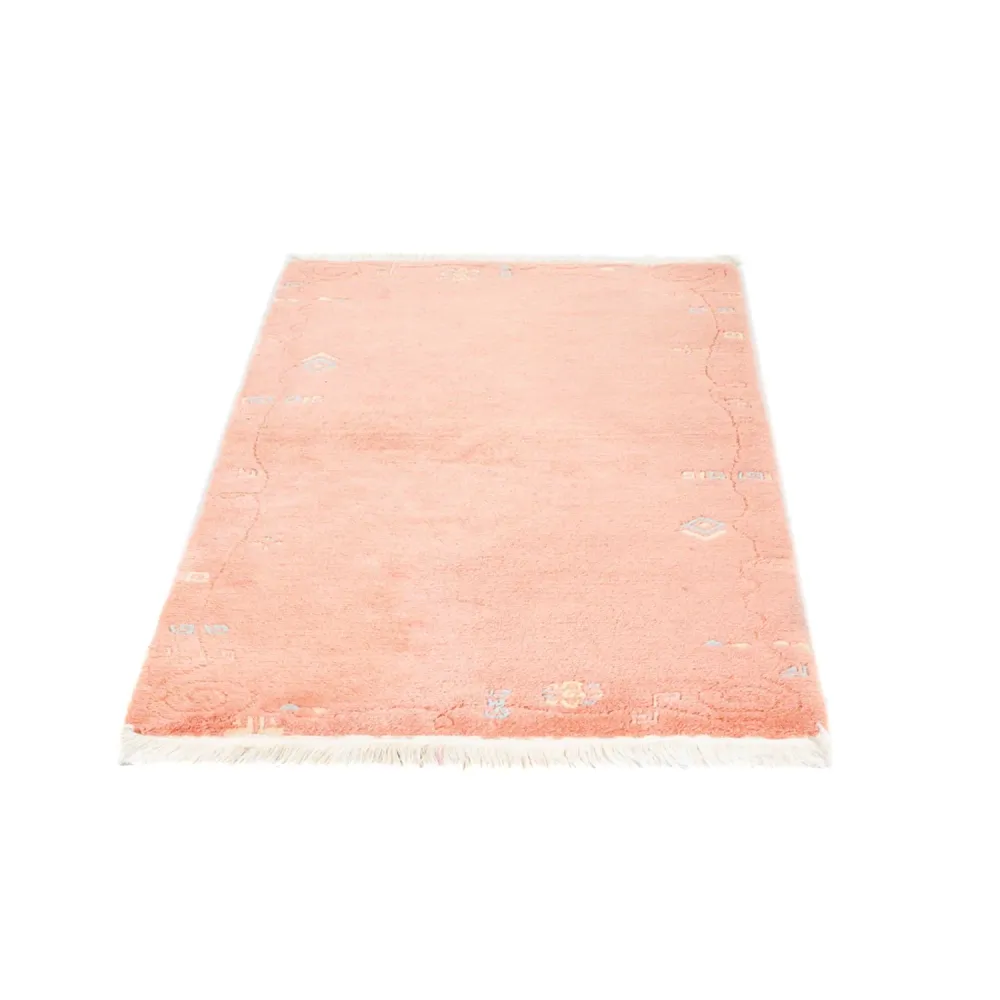 Nepal teppe - 141 x 74 cm - laks