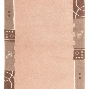Nepal teppe - 148 x 83 cm - lysebrun
