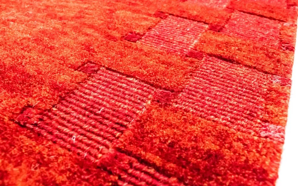 Nepal teppe - 150 x 92 cm - rød