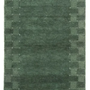 Nepal teppe - 152 x 93 cm - grønn