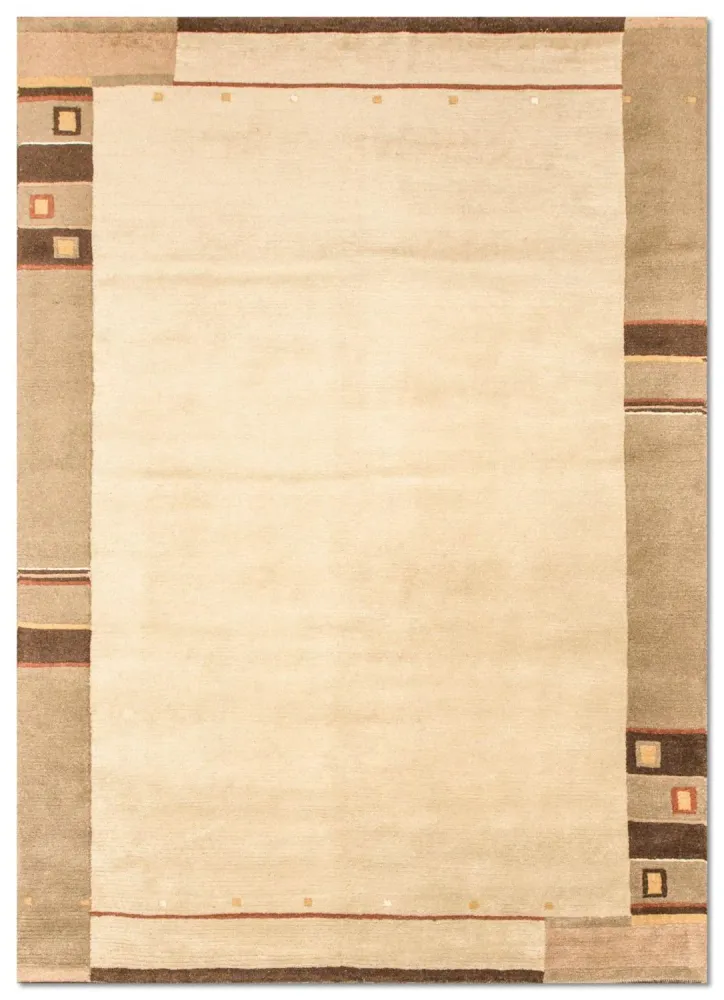 Nepal teppe - 160 x 90 cm - beige